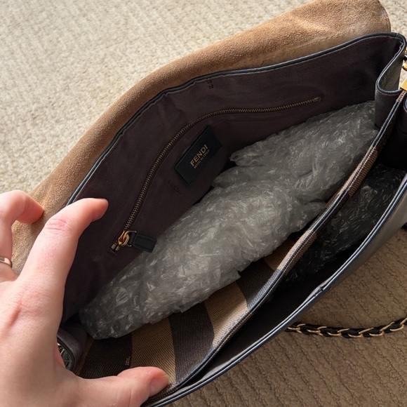 Fendi Leather Shoulder Bag - Authentic - Picture 11 of 15